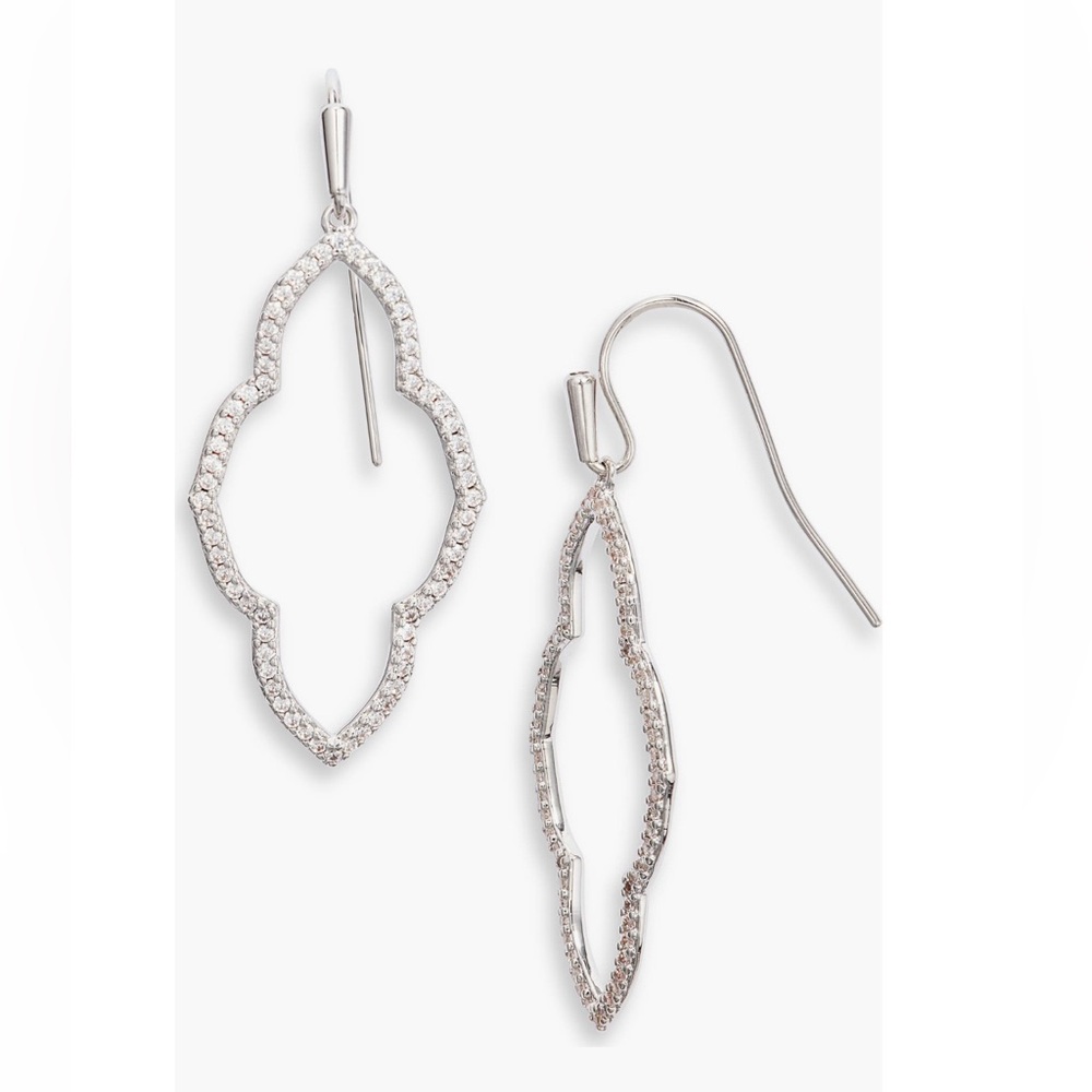 Kendra Scott Abbie Crystal Drop Earrings, Gold